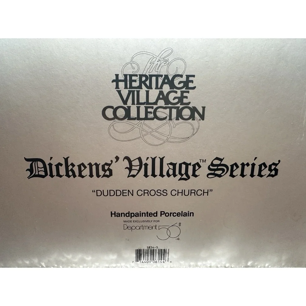 Dept‎ 56 Dudden Cross Church Dickens Village Series  #5834-3